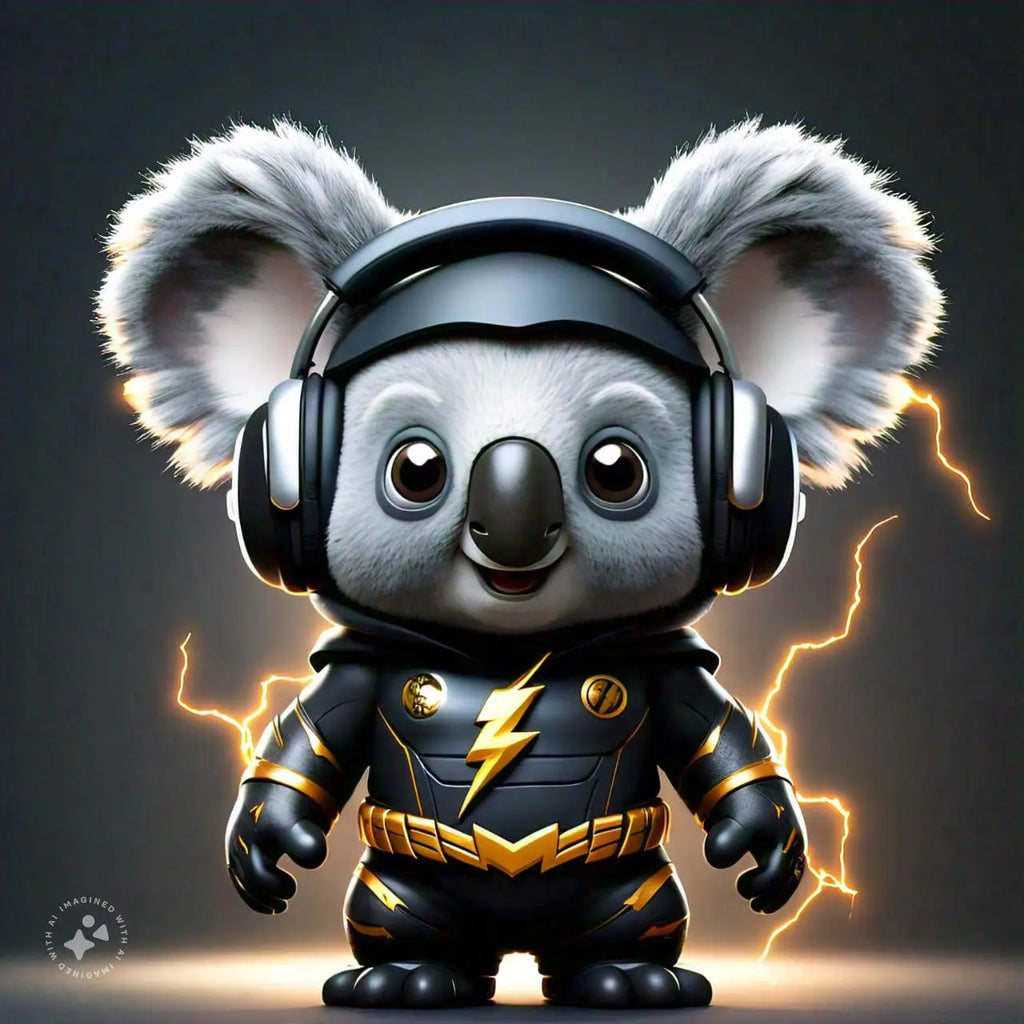 Merry Christmas from Koala Flash - Cheeky Funny and Fast 2024 - Koala Hugs