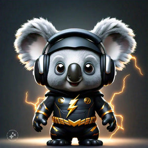 Merry Christmas from Koala Flash - Cheeky Funny and Fast 2024 - Koala Hugs