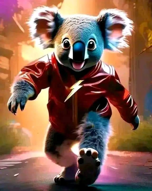 Koala Flash Wishes You Happy New Year for 2025 ⚡⚡⚡